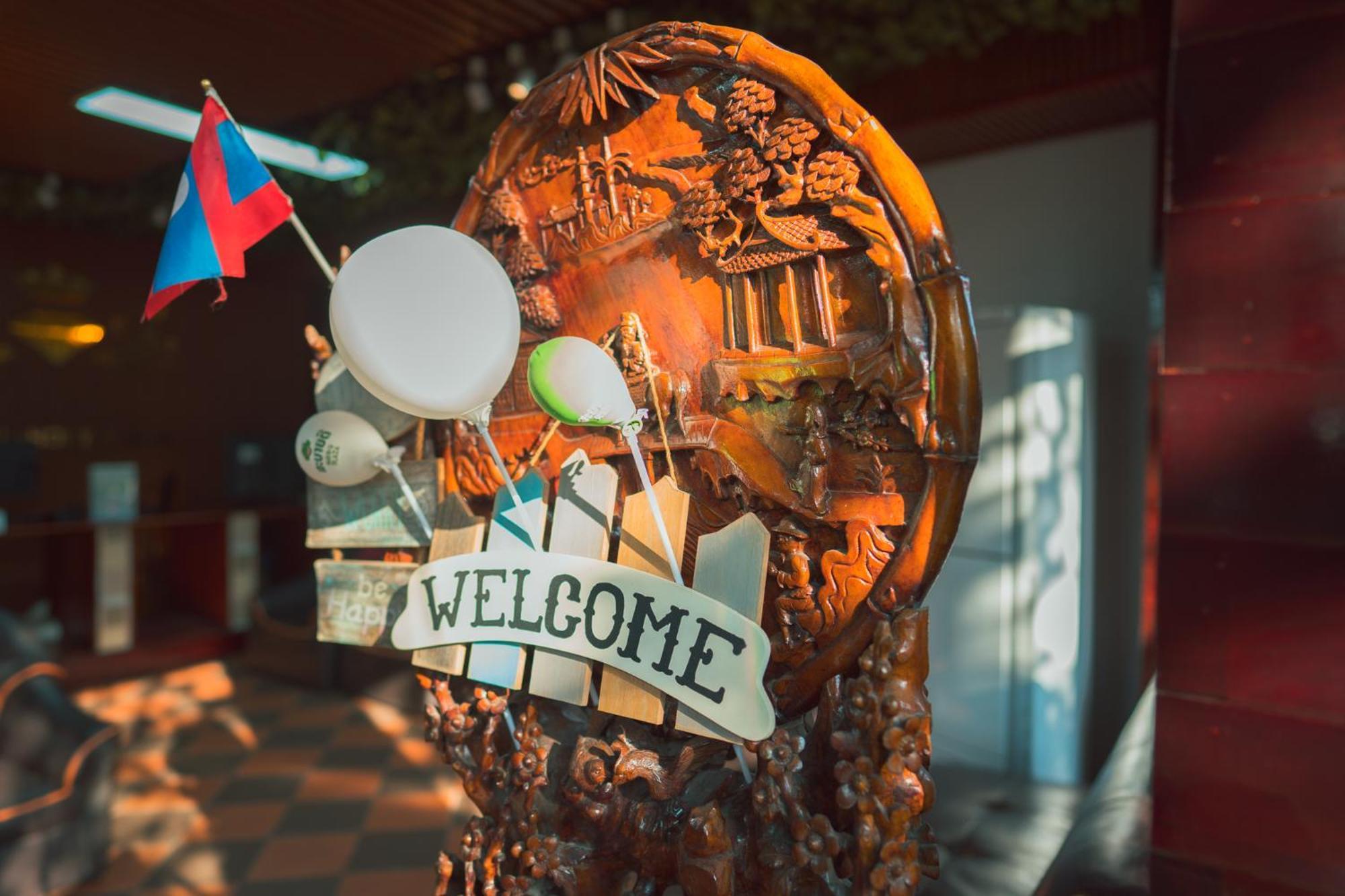 Vientiane Ruby Riverside Hotel Bagian luar foto